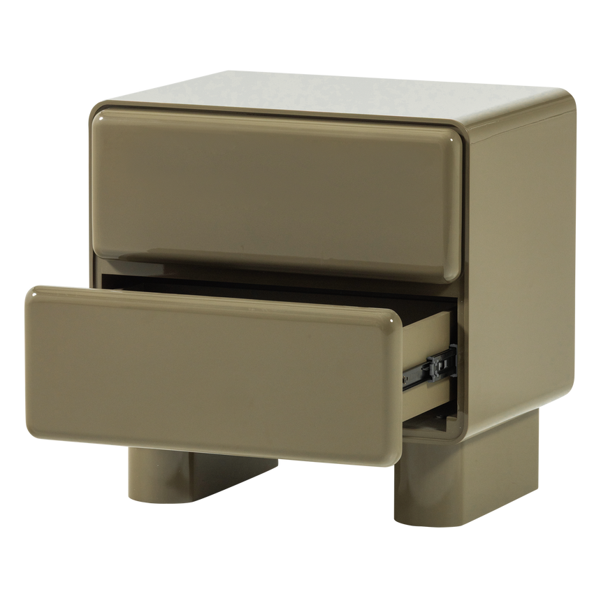 Lustra éjjeliszekrény / Komód – Magasfényű kivitel