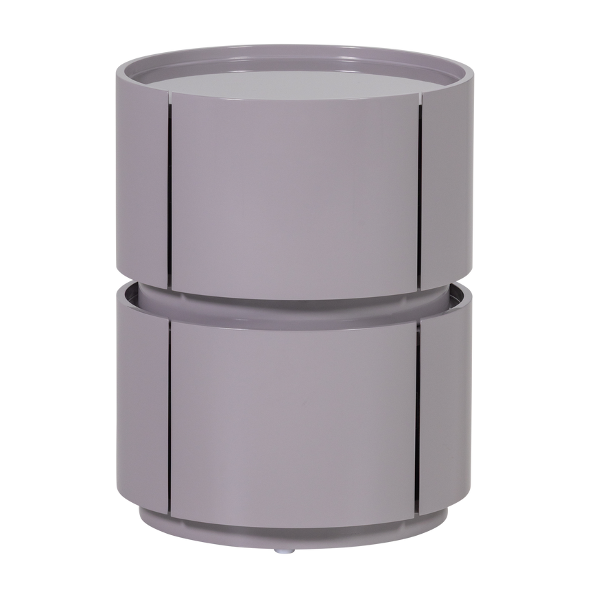 Lunex éjjeliszekrény és komód – Magasfényű kivitelben