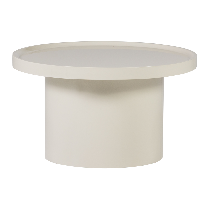 Veluna lerakóasztal – Magasfényű kivitelben, 70x70 cm