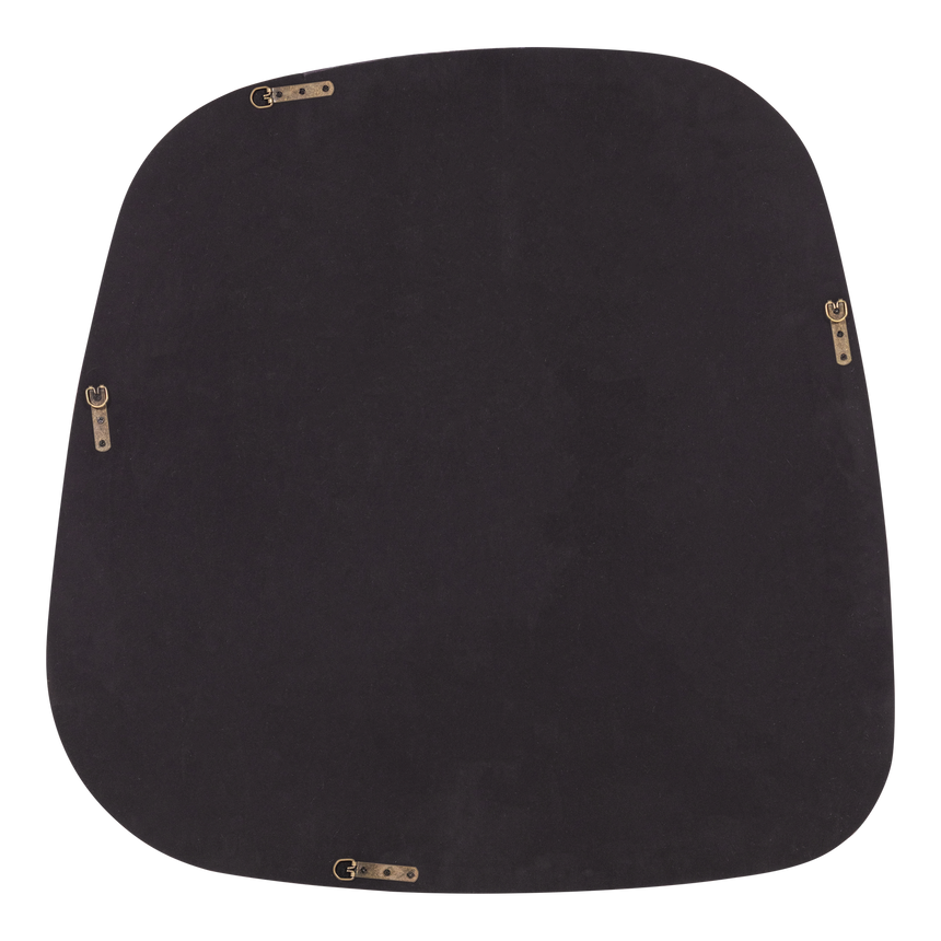 Norea fali tükör – Magasfényű kerettel, 90x90 cm