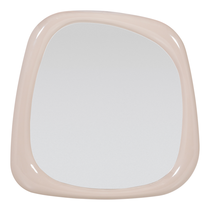 Norea fali tükör – Magasfényű kerettel, 90x90 cm