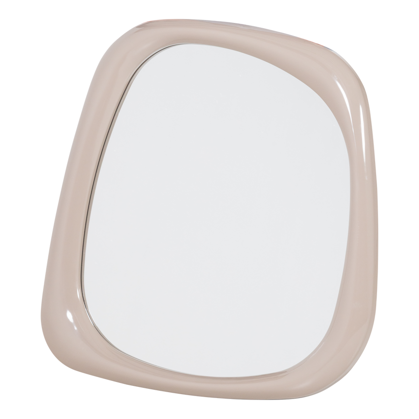 Norea fali tükör – Magasfényű kerettel, 90x90 cm