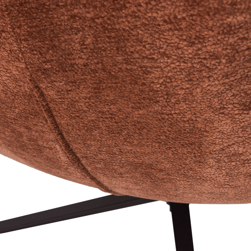 Maudi forgófotel – Strukturált zsenília