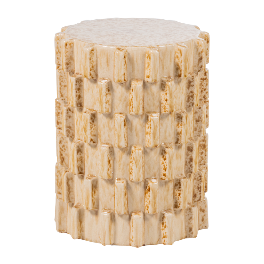 Axu dekoratív lerakóasztal – Fényes kerámia