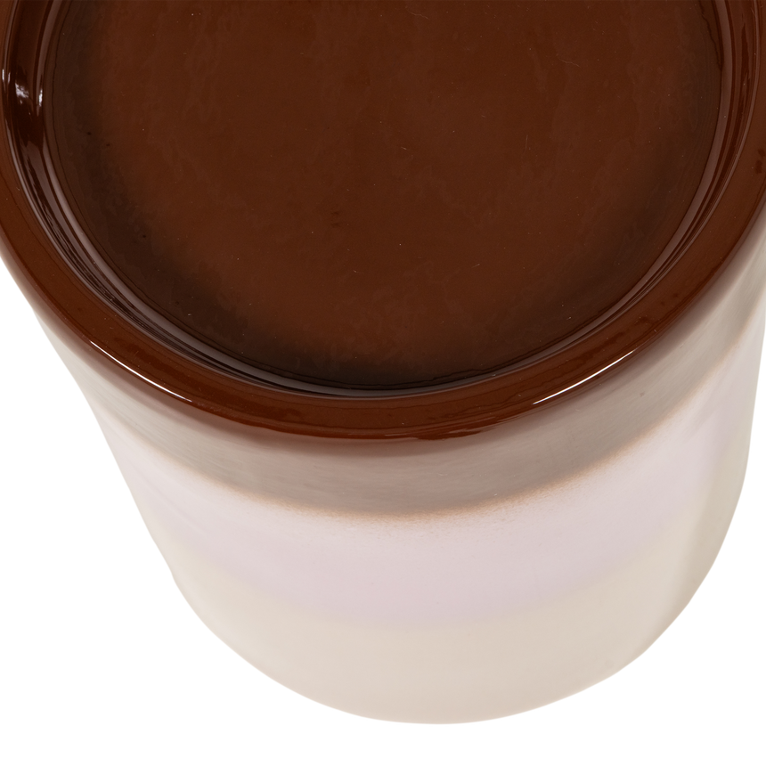 Ollo dekoratív lerakóasztal – Mázas kerámiából