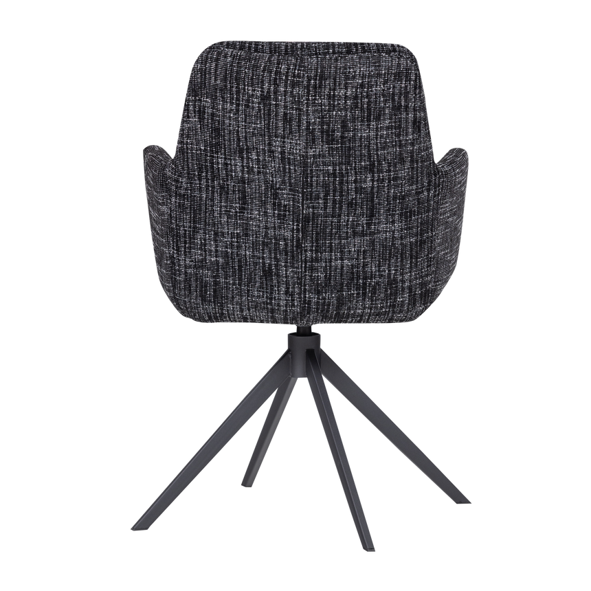 Grant karfás étkezőszék – Sand melange szövet