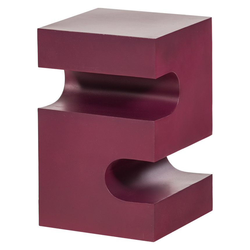 Jessa lerakóasztal– Geometrikus fém design