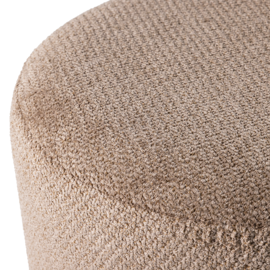 Islen forgó puff – Luxus buklé kárpitozással