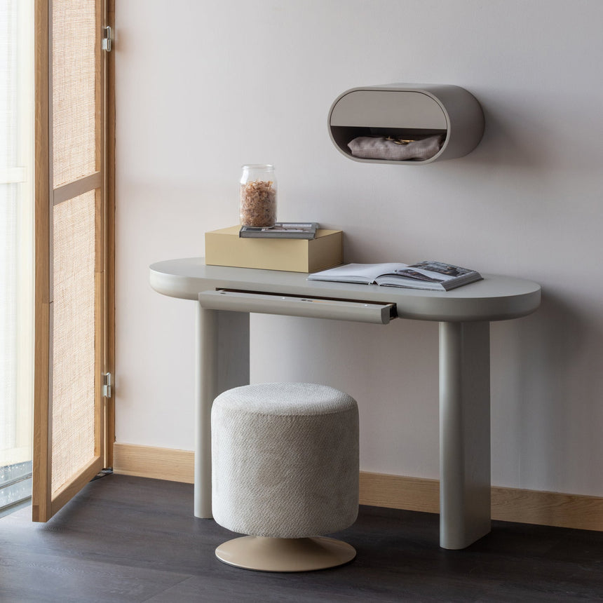 Islen forgó puff – Luxus buklé kárpitozással