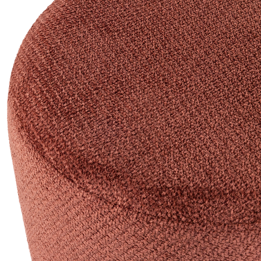 Islen forgó puff – Luxus buklé kárpitozással