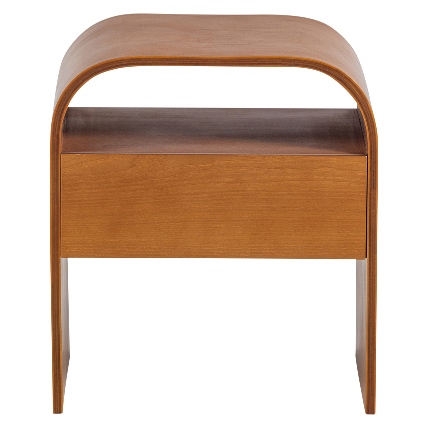 Momo éjjeliszekrény és lerakóasztal – Kerek kivitelben