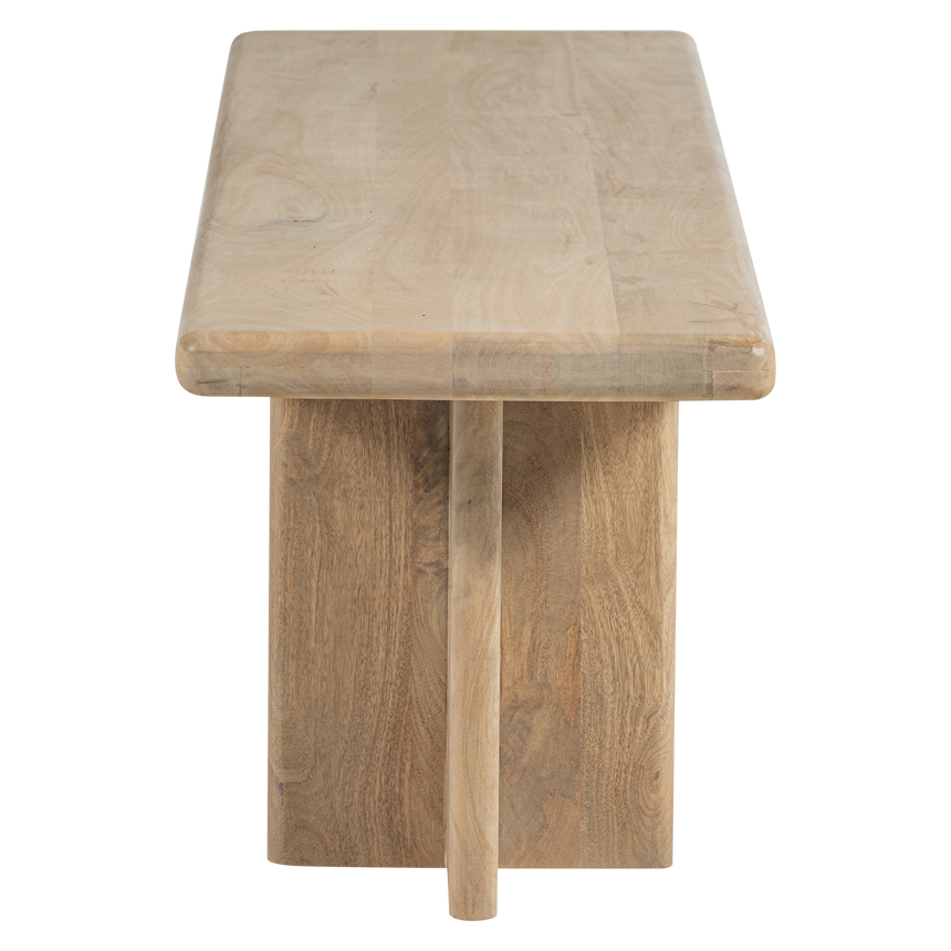 Ato étkezőpad – Természetes mangófából, 220 cm