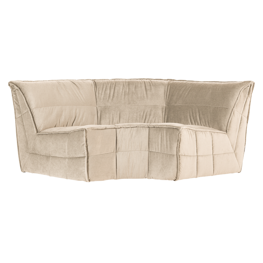 Cluster sarokelem – Prémium bársony kárpittal