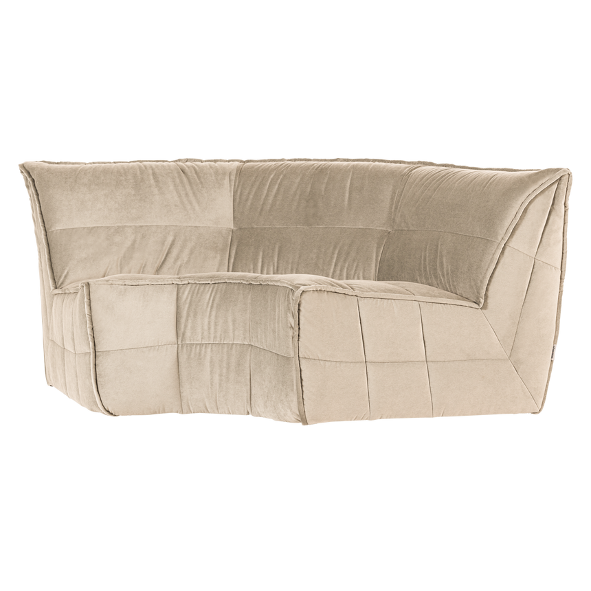 Cluster sarokelem – Prémium bársony kárpittal