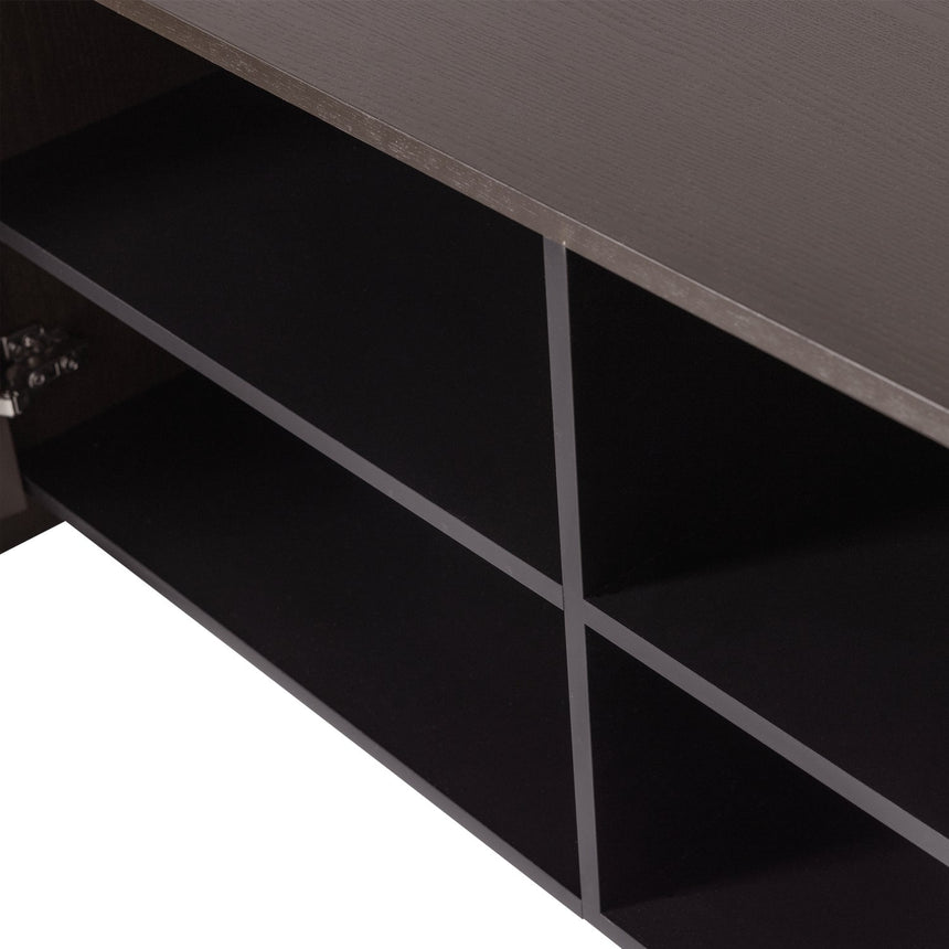 Brock TV-állvány – Kőrisfa furnér, 200 cm