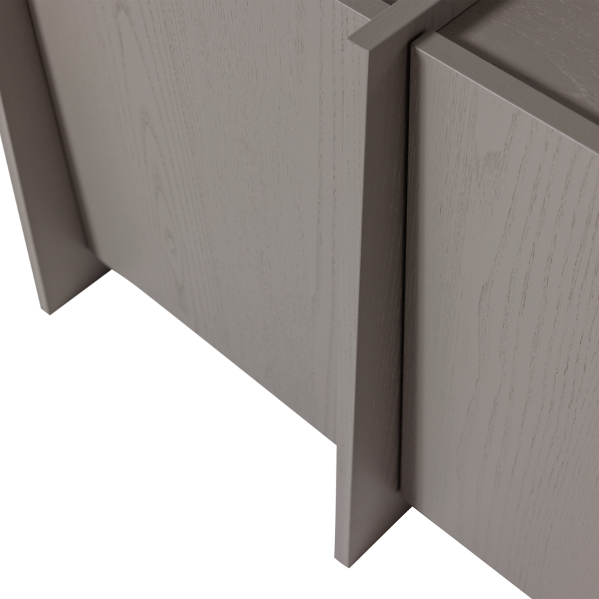 Brock TV-állvány – Kőrisfa furnér, 102 cm