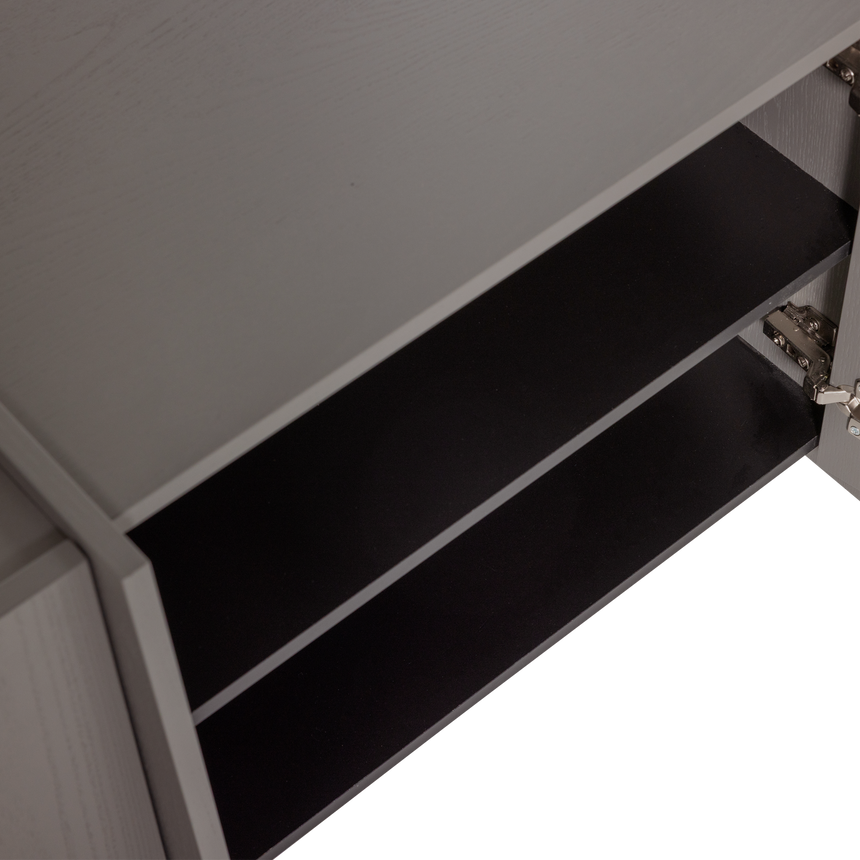 Brock TV-állvány – Kőrisfa furnér, 102 cm