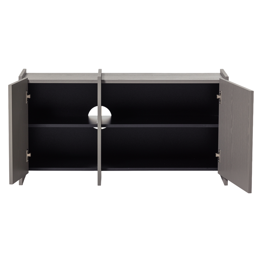 Brock TV-állvány – Kőrisfa furnér, 102 cm