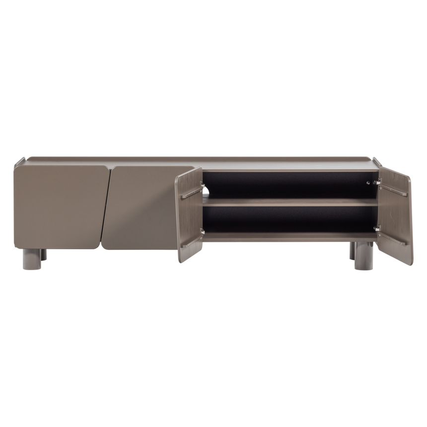 Root TV-állvány – Csiszolt fenyőfából, 200 cm