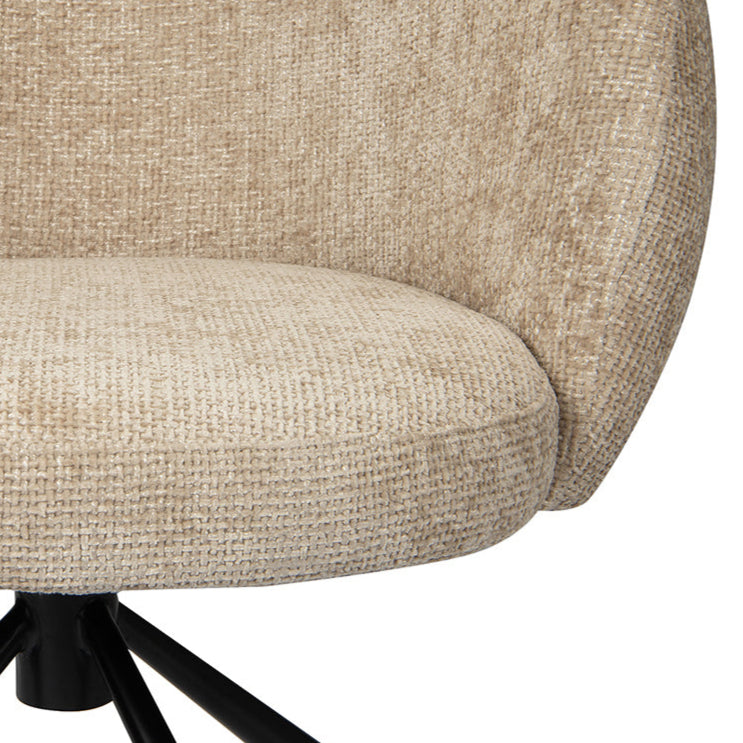 Pebble zsenília forgószék