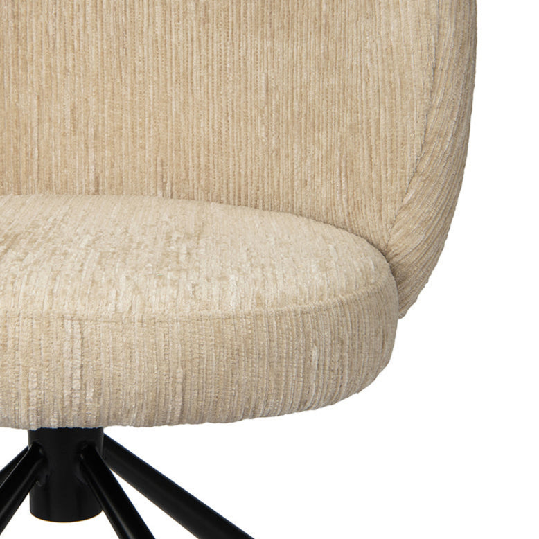 Shell zsenília forgószék