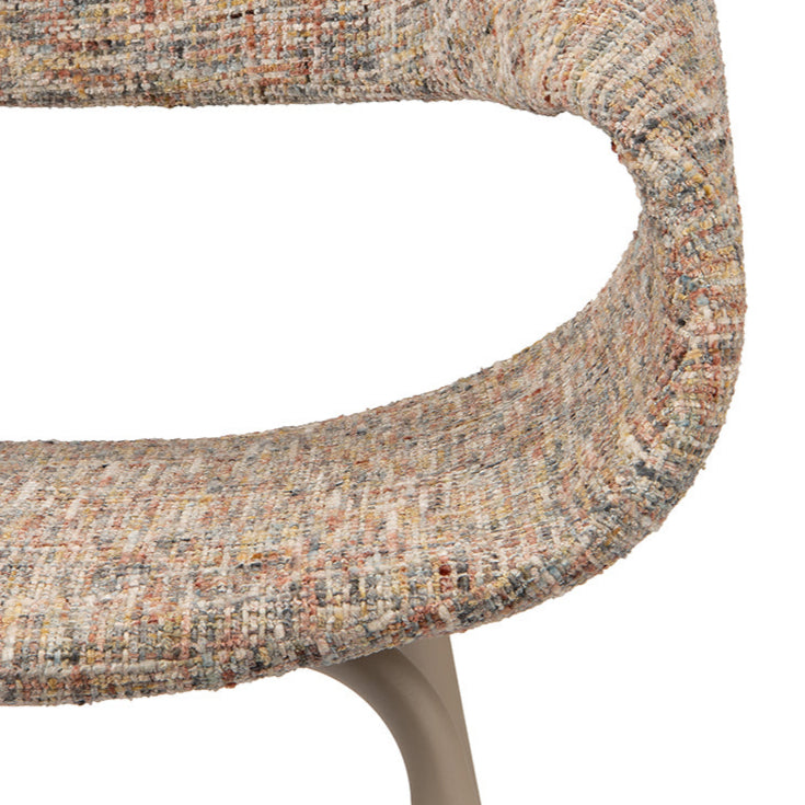 Whale szövet szék bézs lábbal