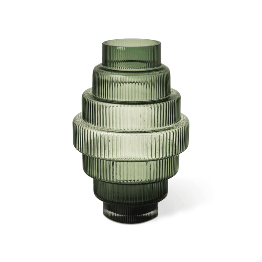 Steps glass vase 30cm