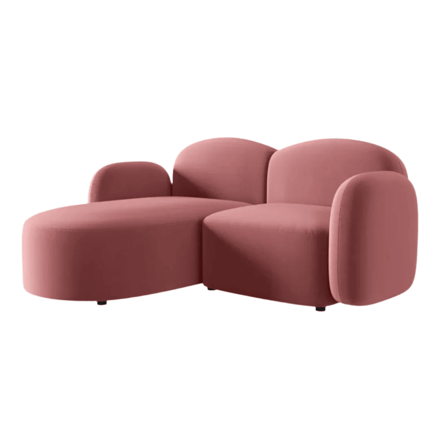 Blair balos bársony sarokkanapé 194x167