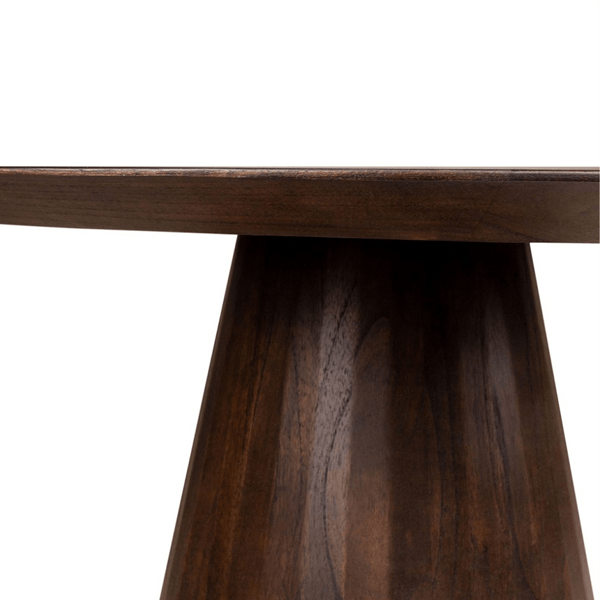 Congo wooden dining table Ø150