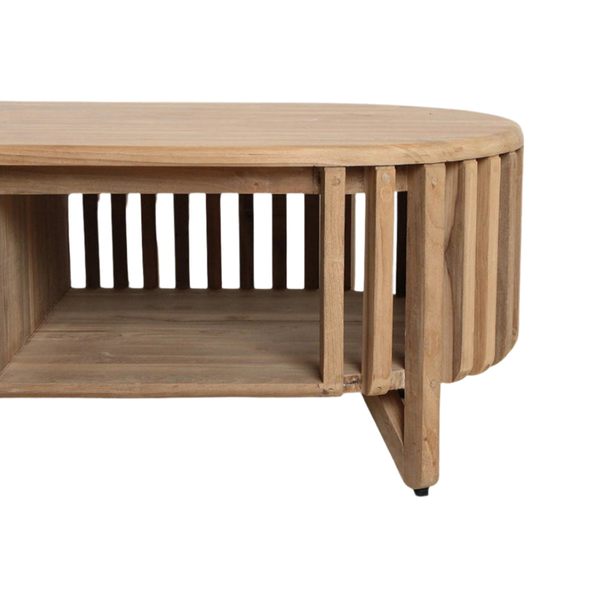 Louvre fa dohányzóasztal