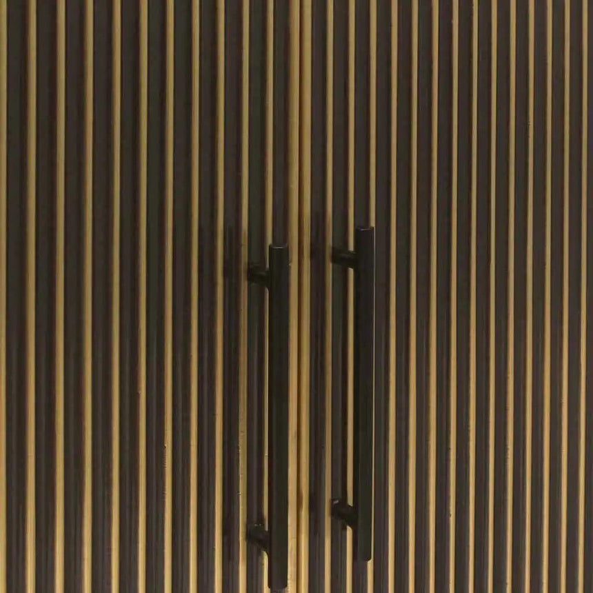 Les Arcs 2-door metal cabinet