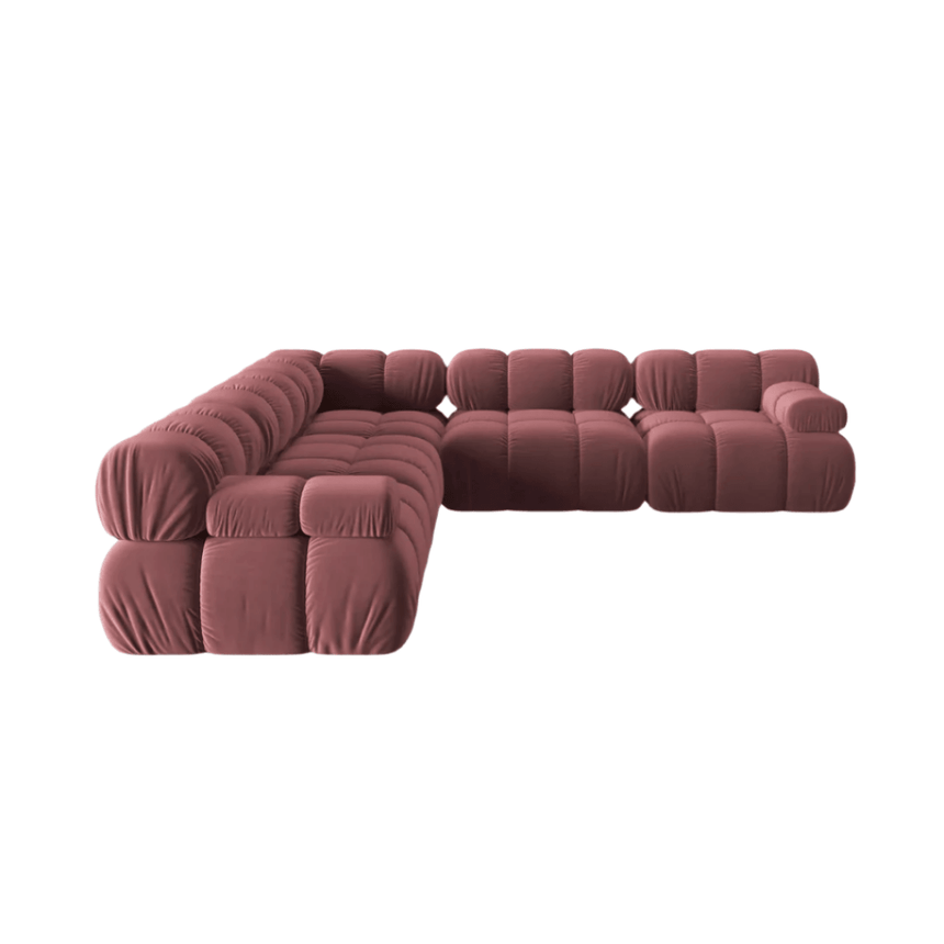 Bellis velvet corner sofa