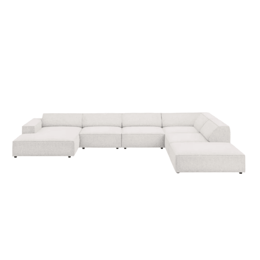 Jodie U-shaped sofa with right corner unit