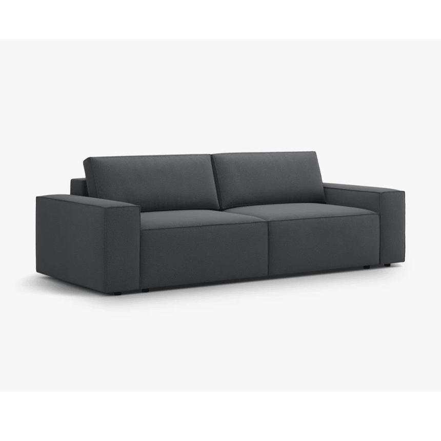 Jodie 3-seater fabric sofa 247x107
