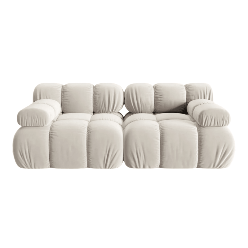 Bellis 2-seater velvet sofa