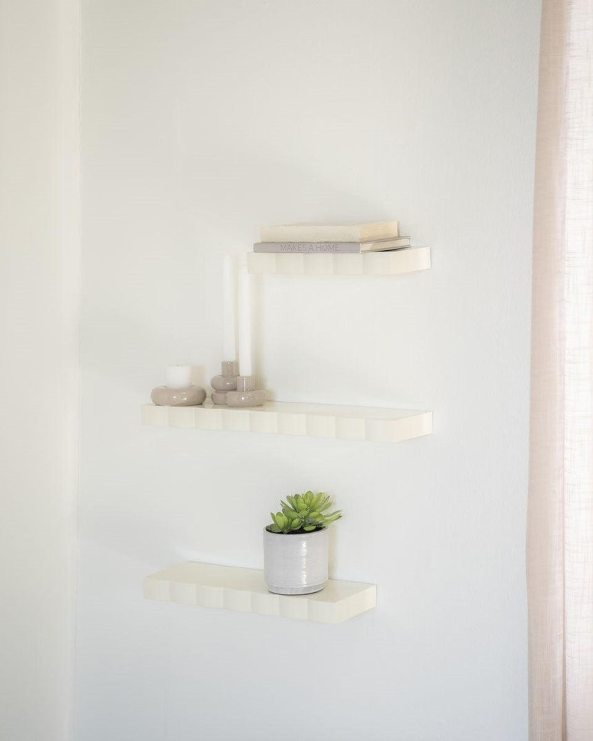 Prinz metal wall shelf set