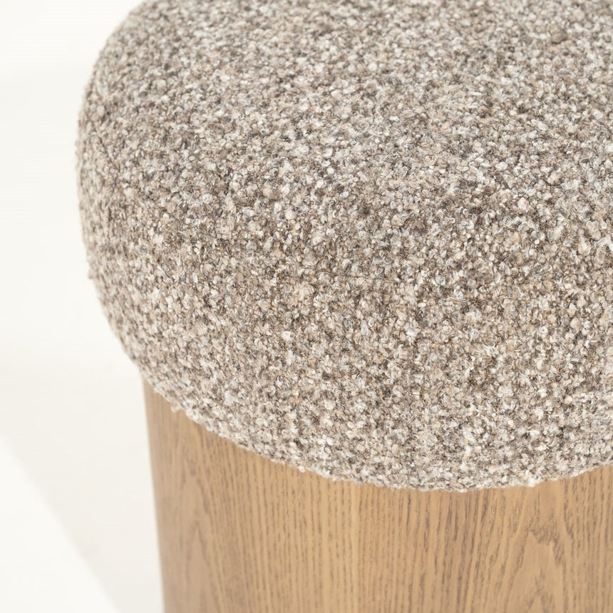 Luka fabric dining bench