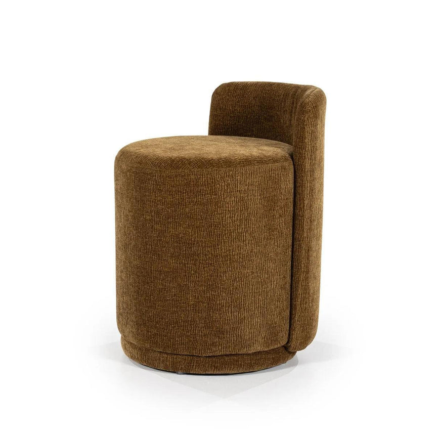Marque fabric pouf