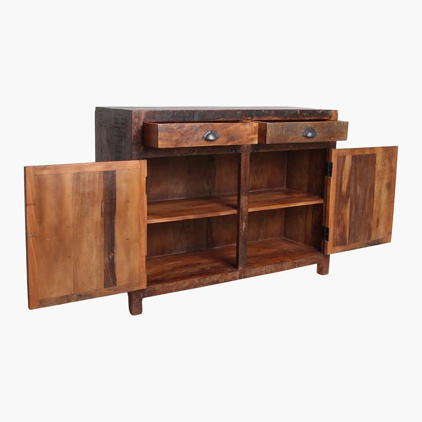 Factory wooden cabinet with drawers