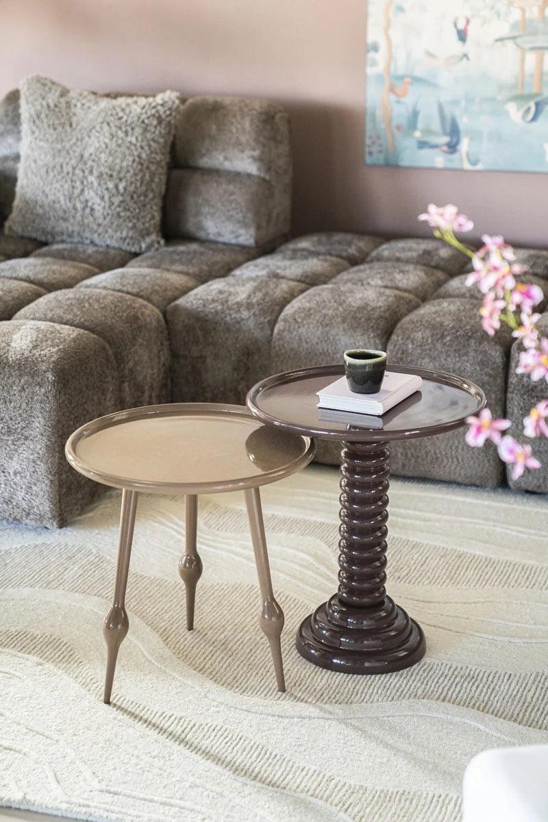 Birdy metal storage table