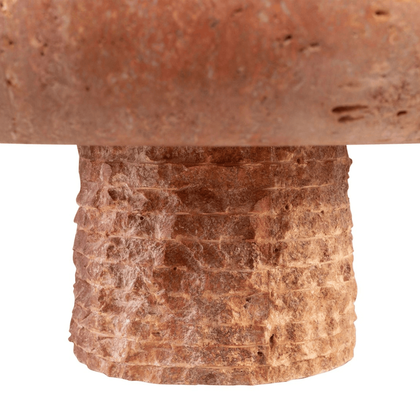 Chisel limestone bowl