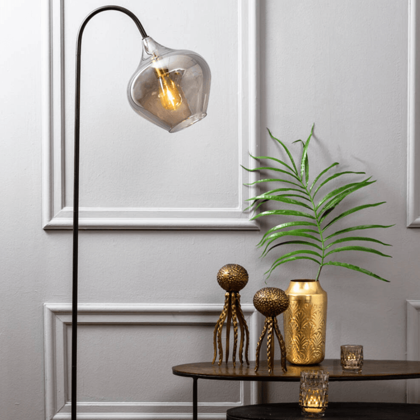 Rakel metal floor lamp