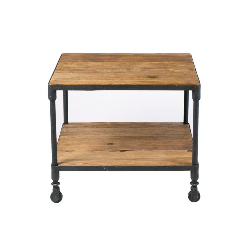 Noa wooden bedside table