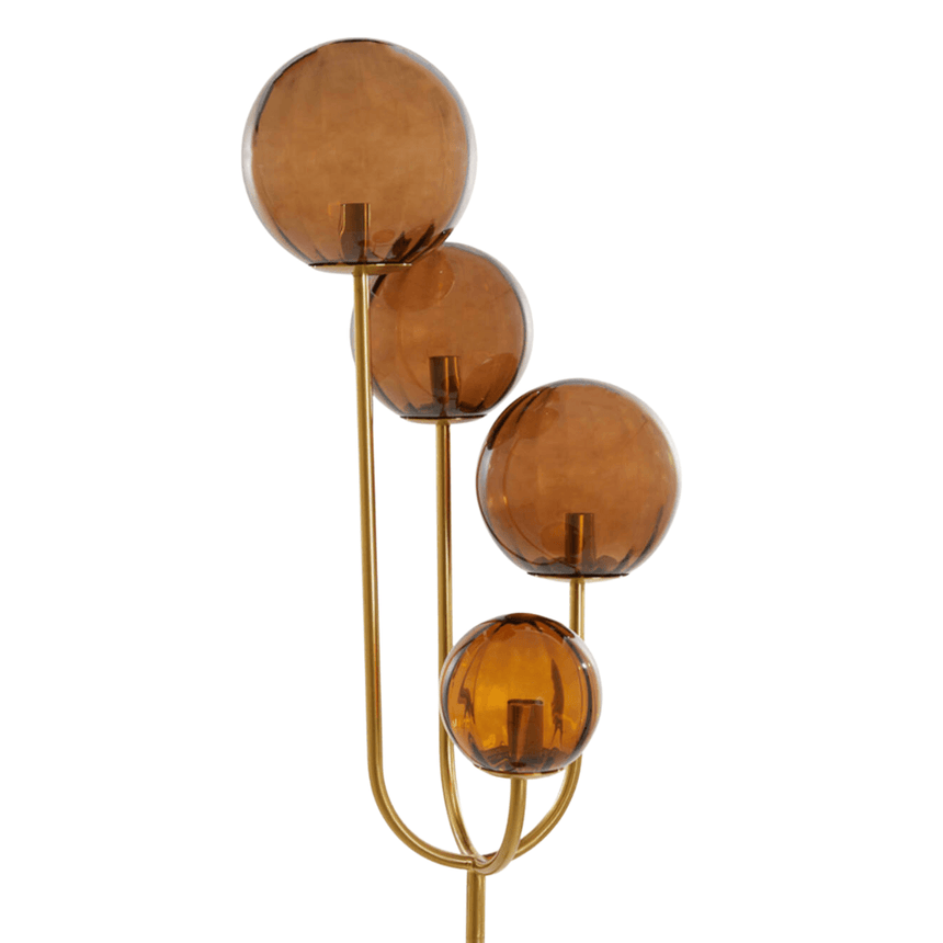 Magdala metal floor lamp 4 bulbs