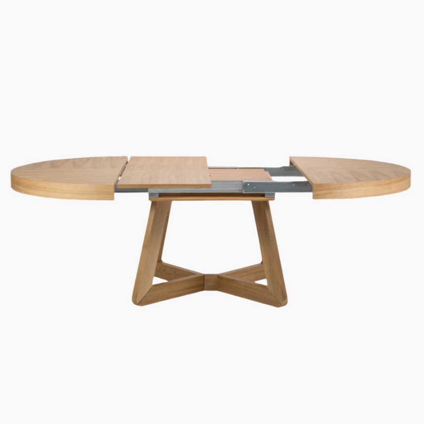 Dustin bővíthető fa étkezőasztal