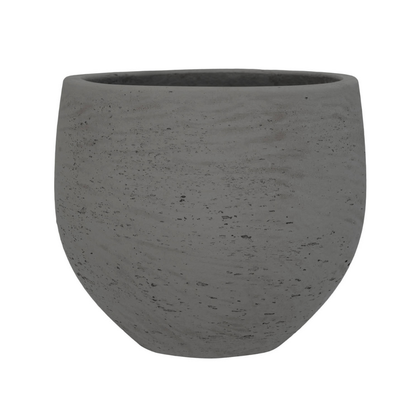 Orb clay flower pot Ø48