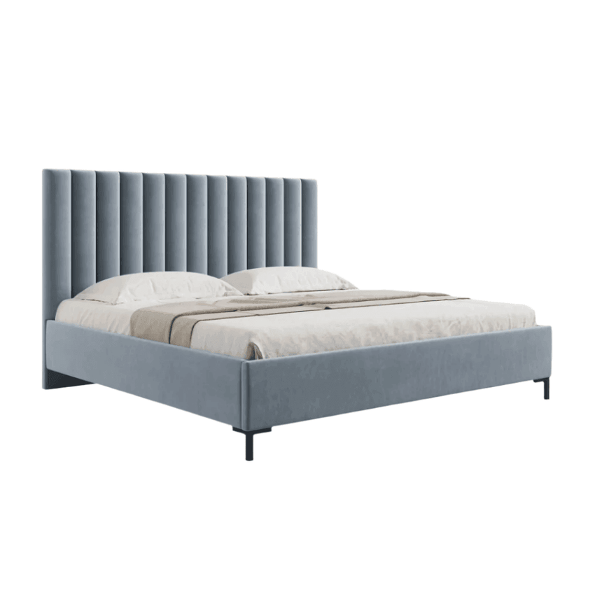 Allison velvet bed frame 160x200