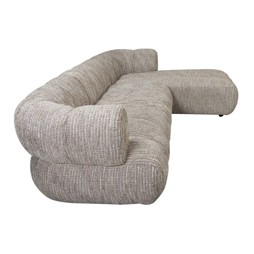 New York 4 személyes szövet sarokkanapé