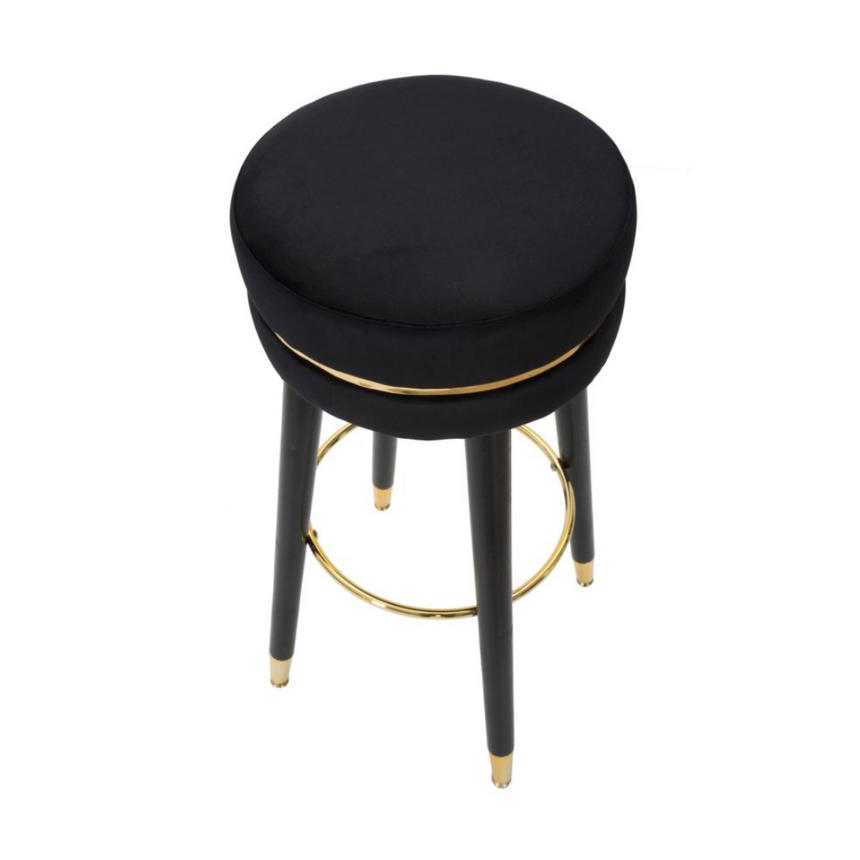 Paris bársony bárszék arany