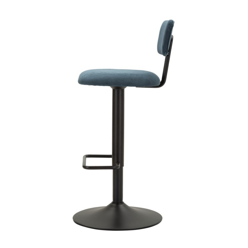 Light kordbársony bárszék szettben